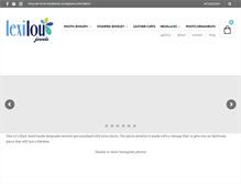 Tablet Screenshot of lexiloujewels.com